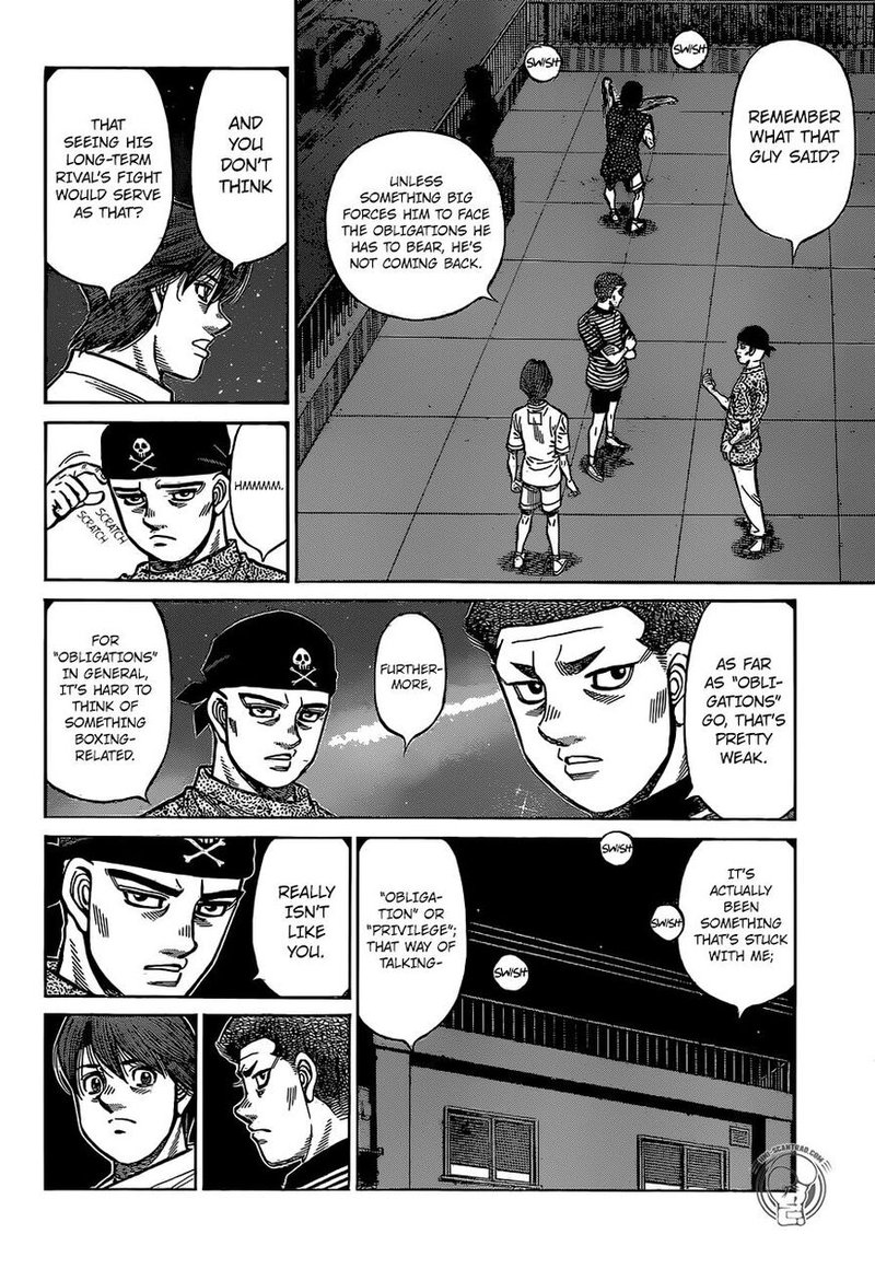 Hajime no Ippo - Chapter 1292 Page 6