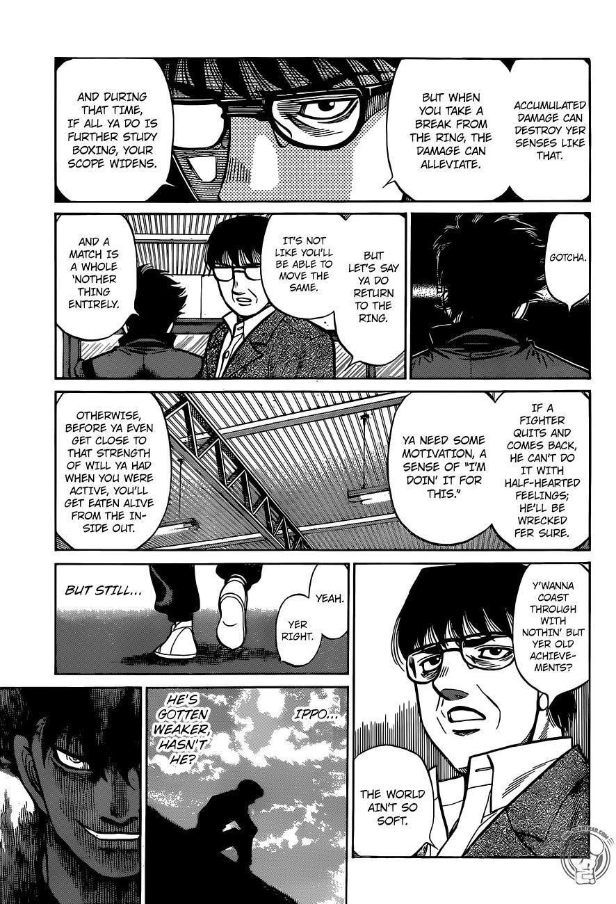 Hajime no Ippo - Chapter 1294 Page 15