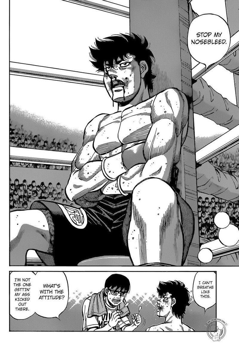 Hajime no Ippo - Chapter 1296 Page 12