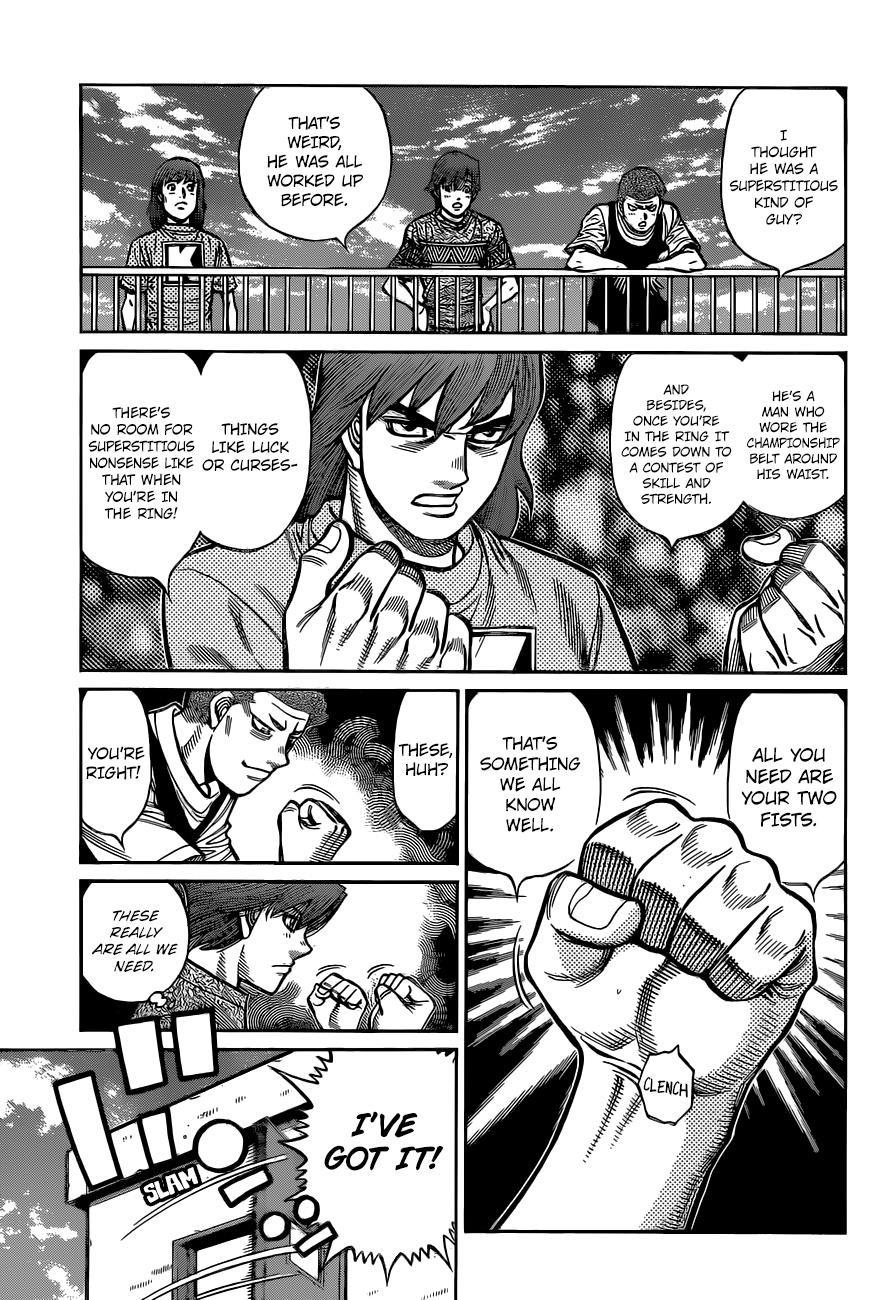 Hajime no Ippo - Chapter 1322 Page 11