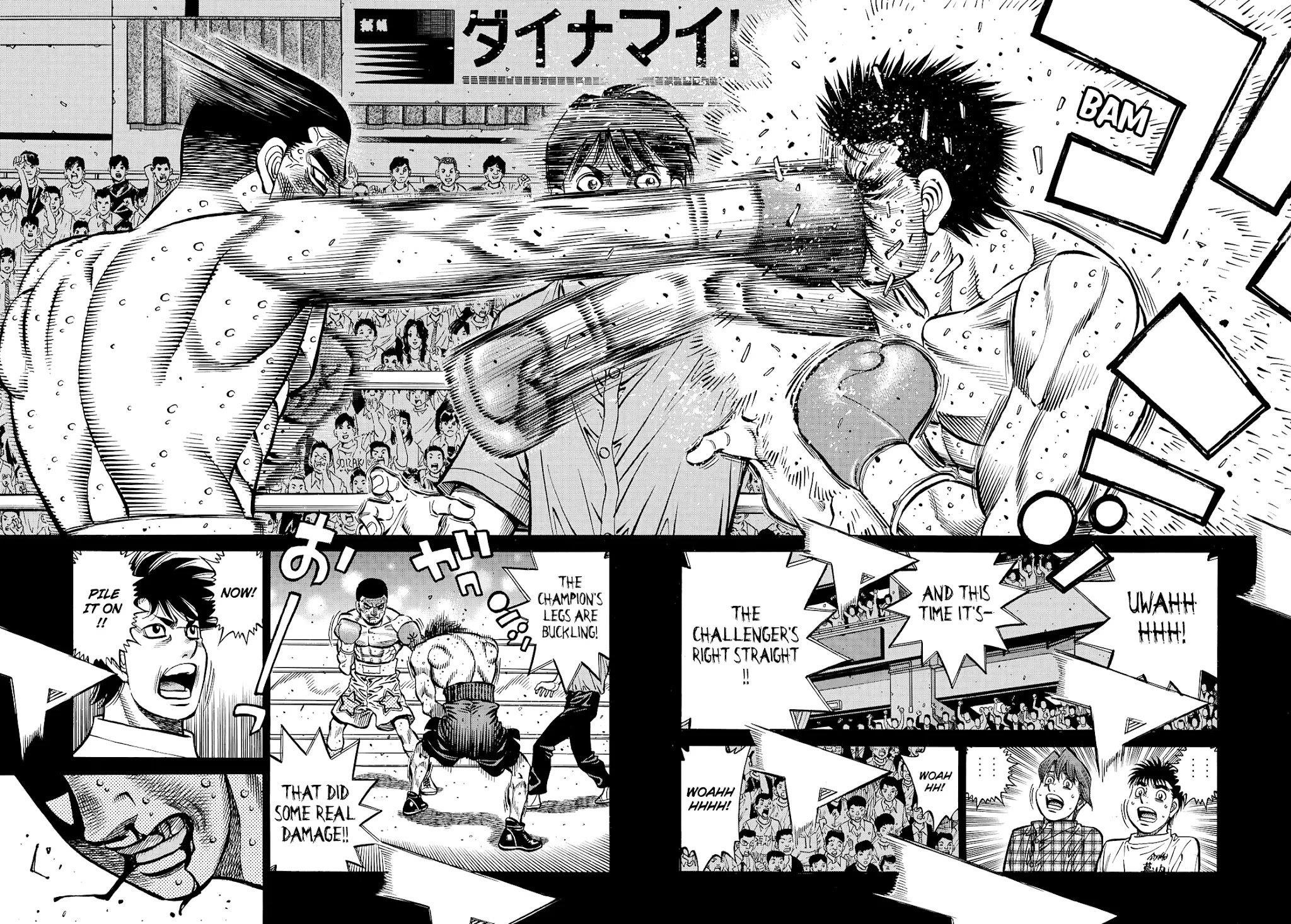 Hajime no Ippo - Chapter 1355 Page 4