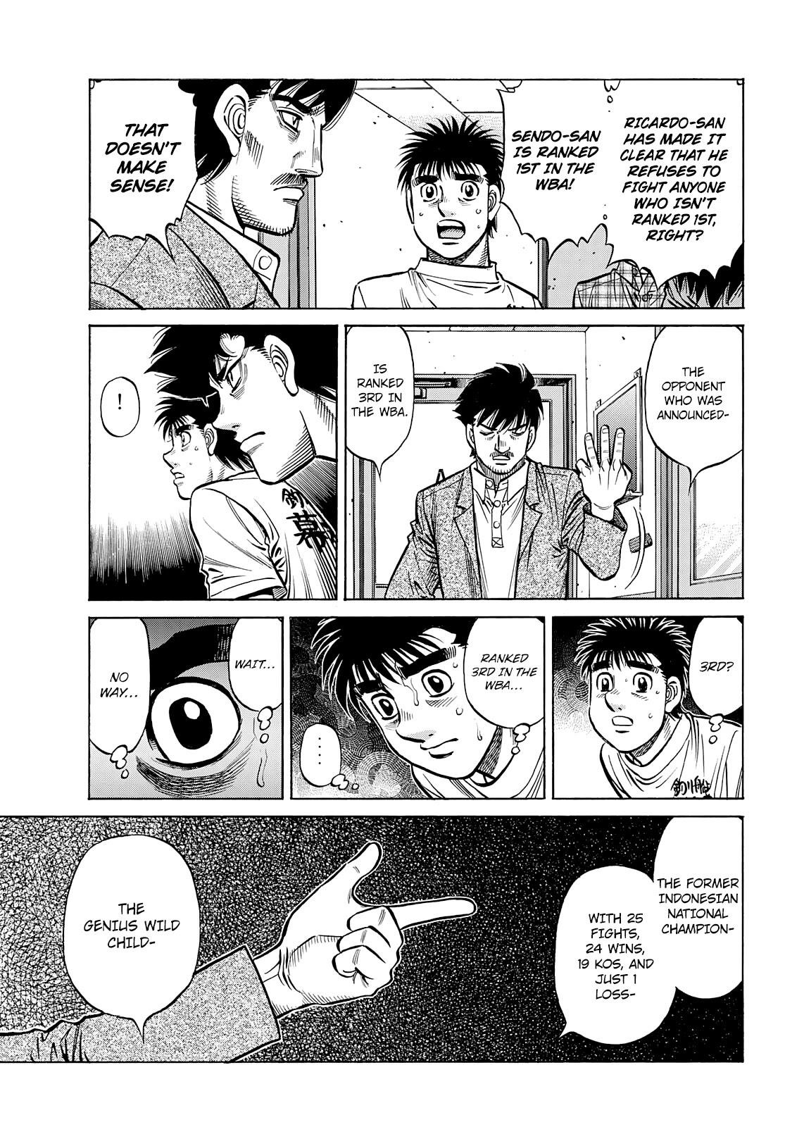 Hajime no Ippo - Chapter 1358 Page 5