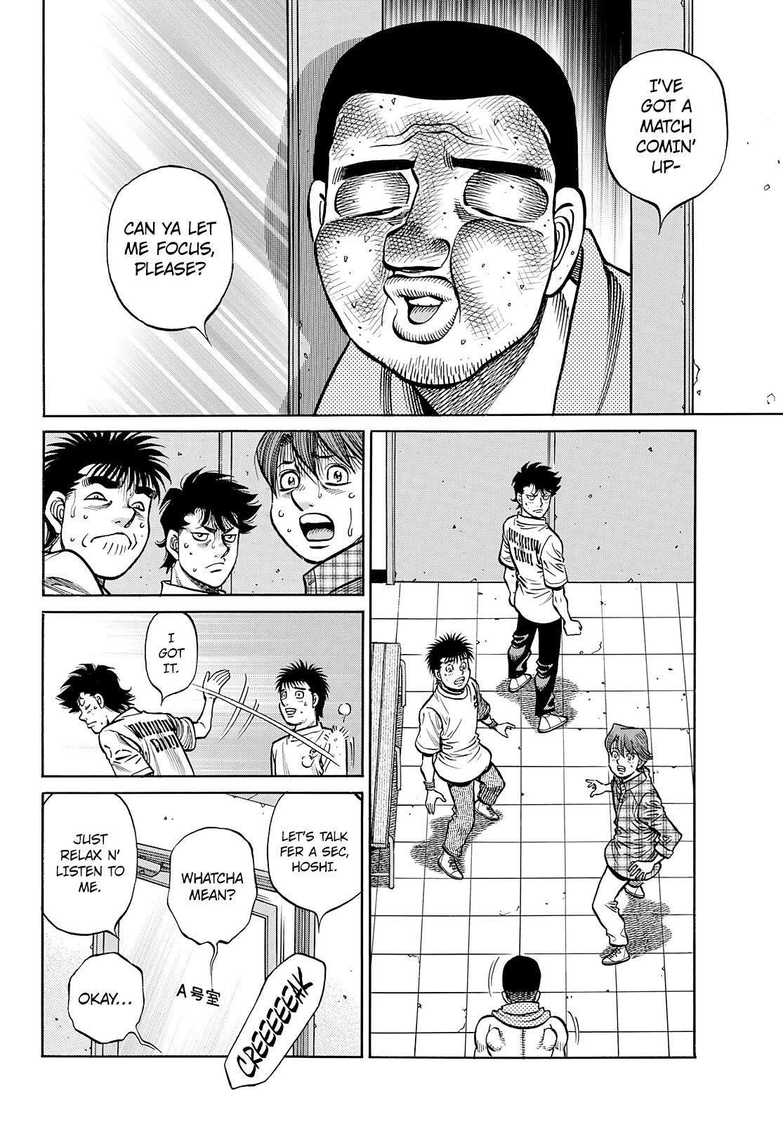 Hajime no Ippo - Chapter 1359 Page 6