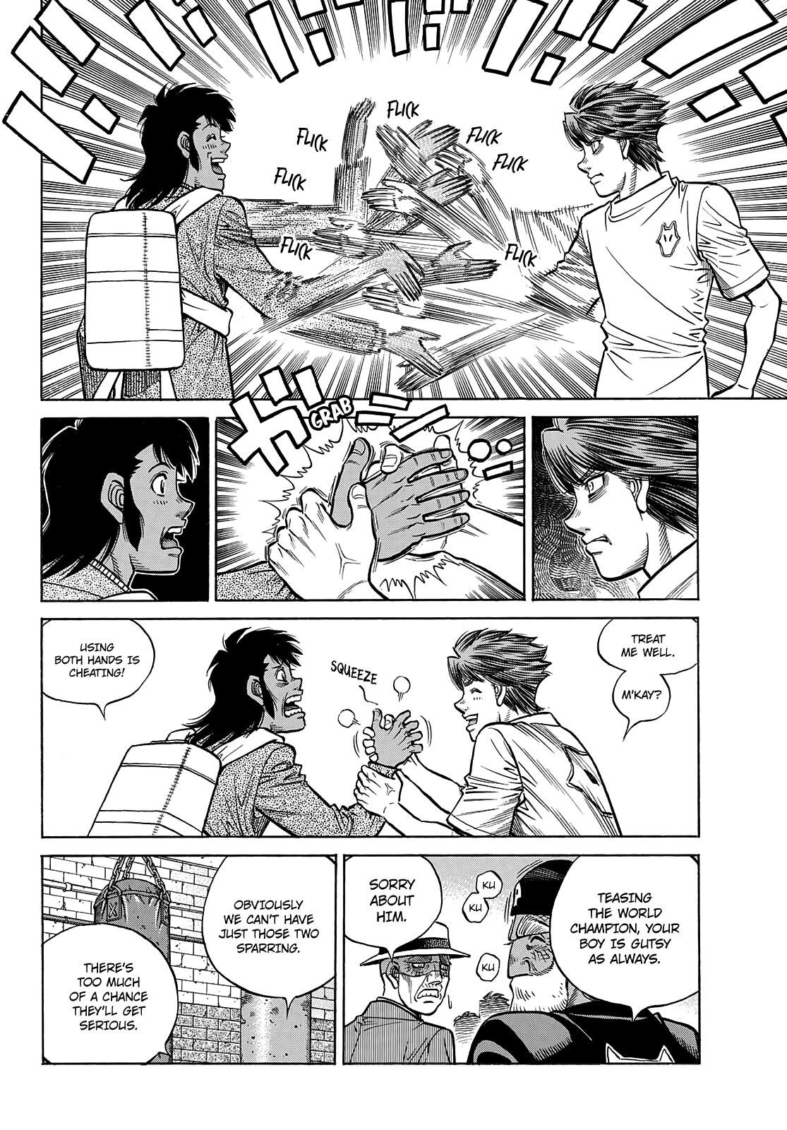 Hajime no Ippo - Chapter 1360 Page 4