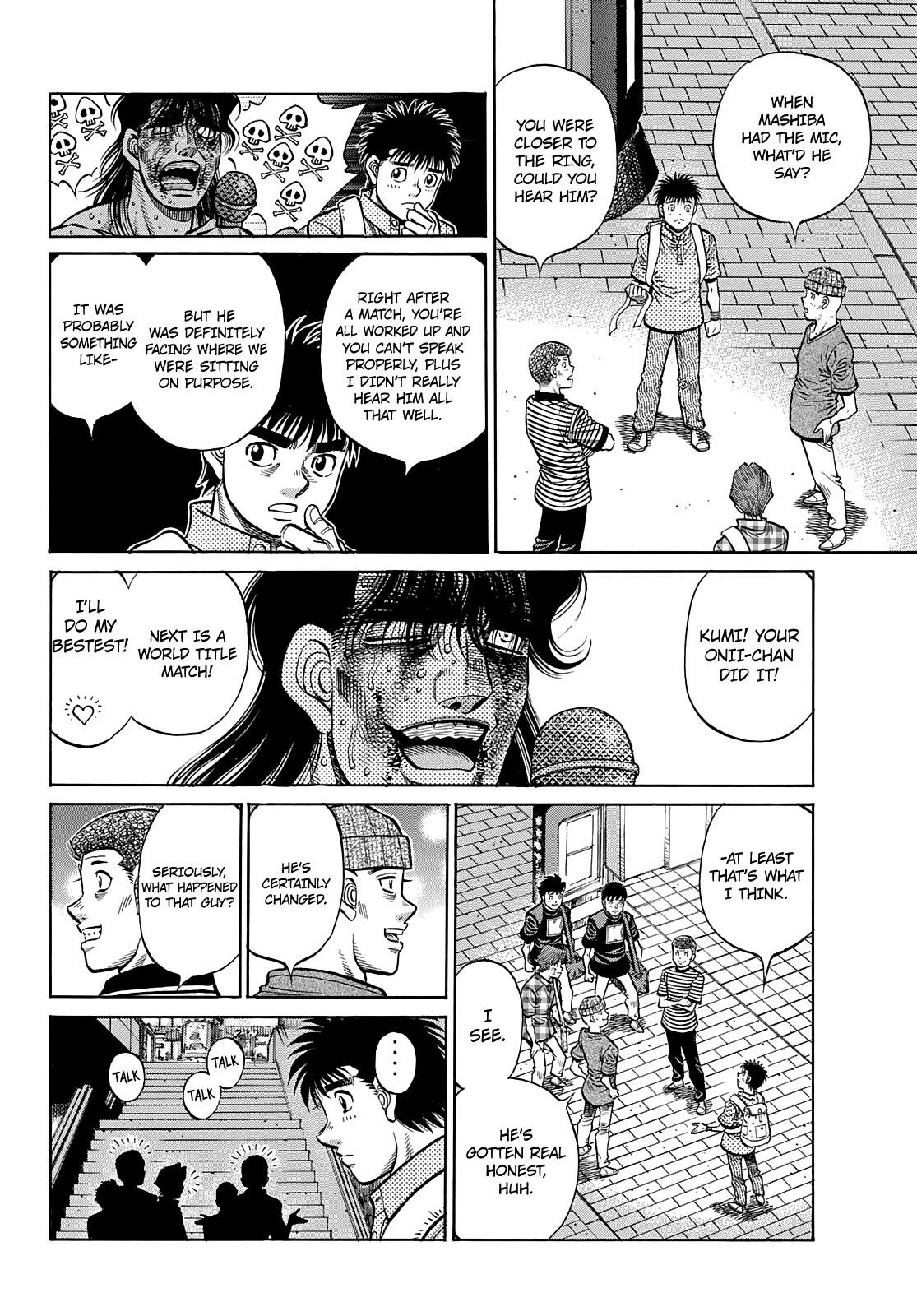 Hajime no Ippo - Chapter 1375 Page 9