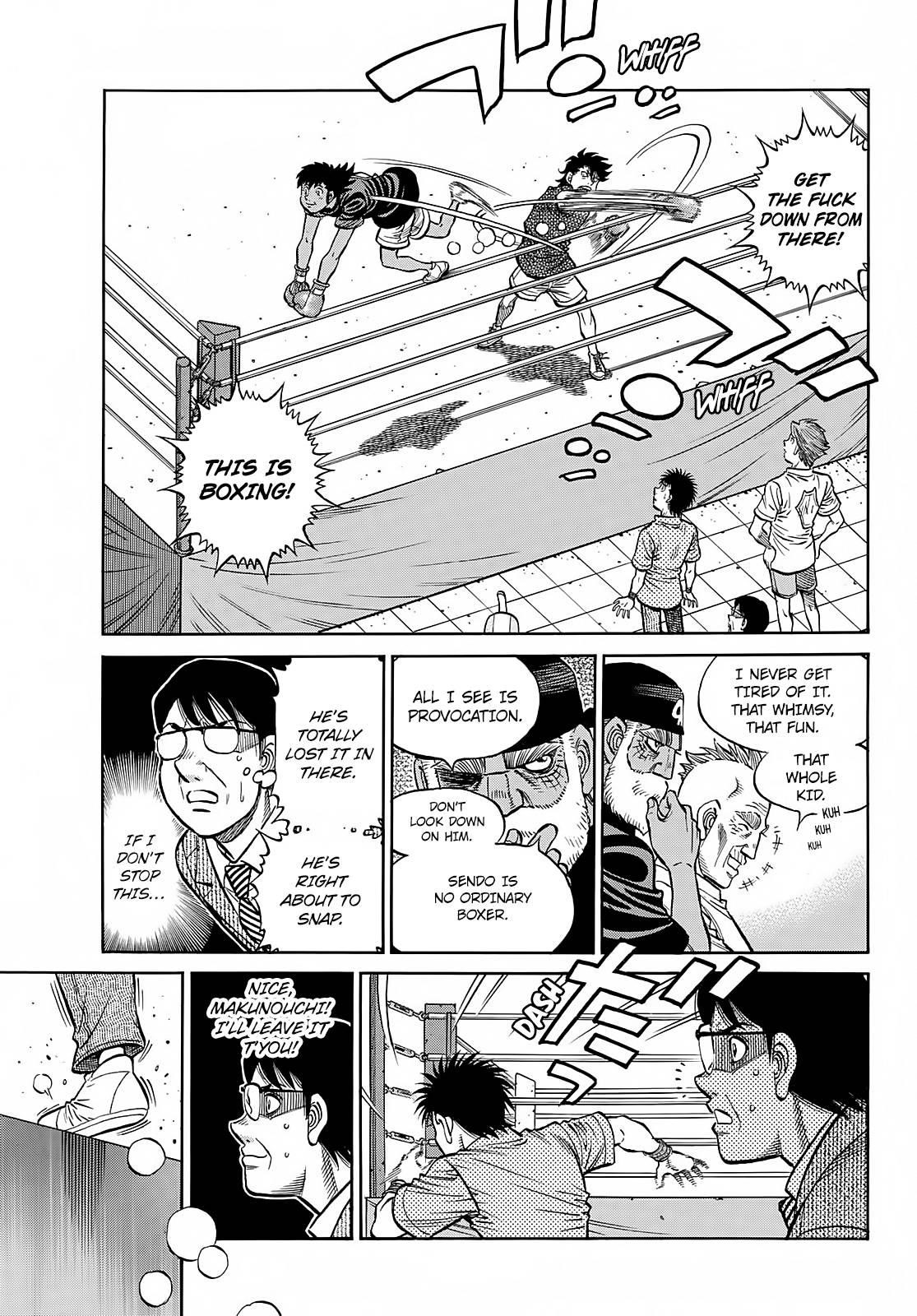 Hajime no Ippo - Chapter 1383 Page 11