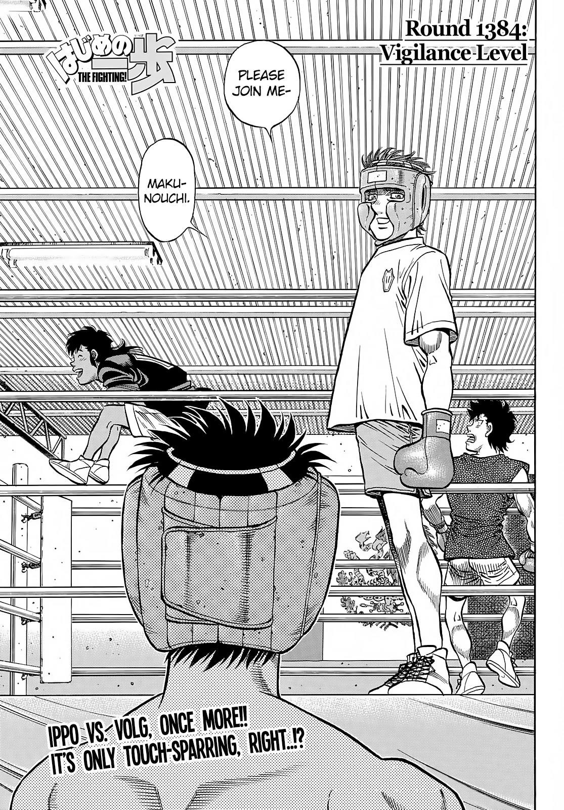 Hajime no Ippo - Chapter 1384 Page 3