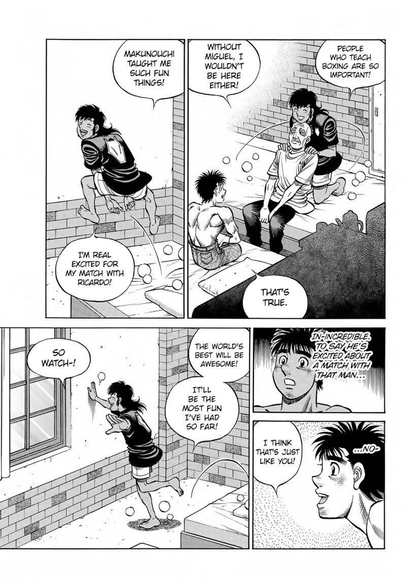 Hajime no Ippo - Chapter 1387 Page 11