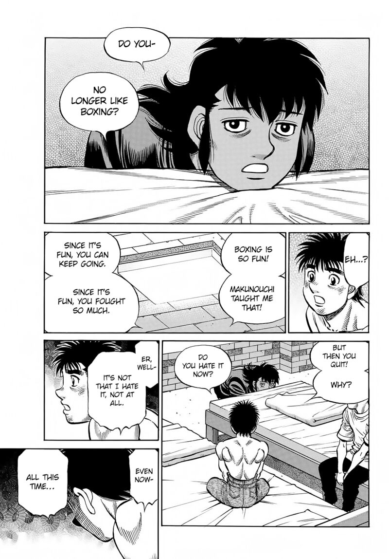 Hajime no Ippo - Chapter 1387 Page 9