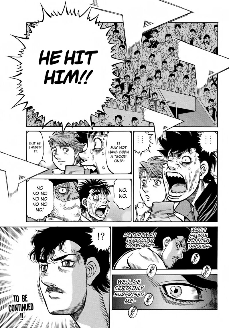 Hajime no Ippo - Chapter 1394 Page 13