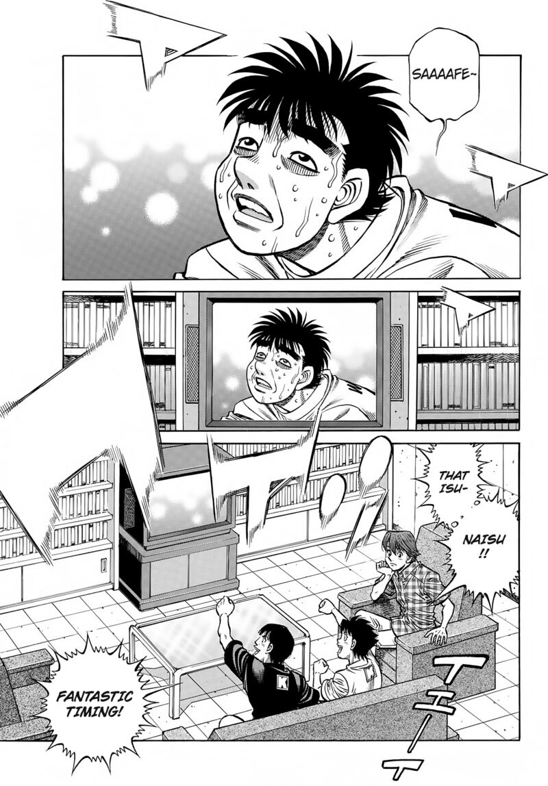 Hajime no Ippo - Chapter 1396 Page 13