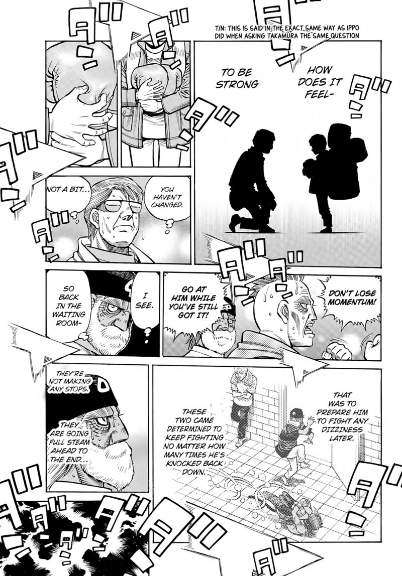 Hajime no Ippo - Chapter 1407 Page 14