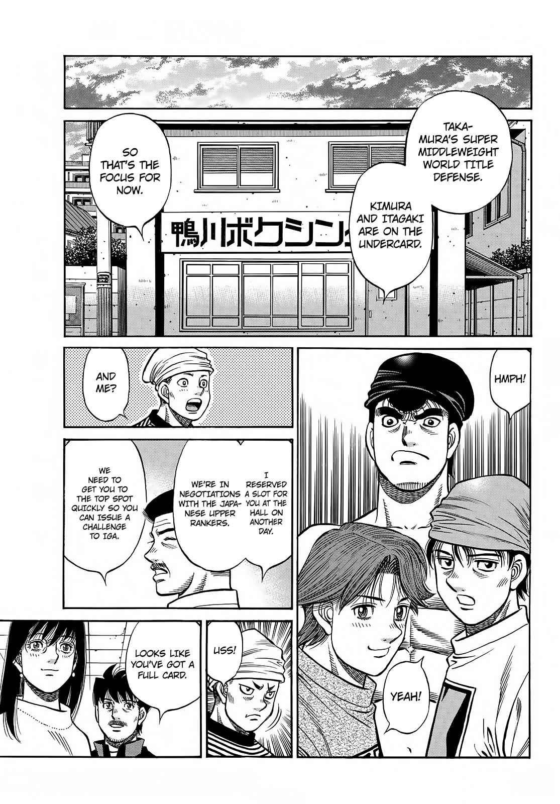 Hajime no Ippo - Chapter 1417 Page 5