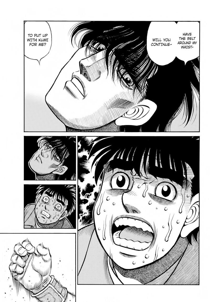 Hajime no Ippo - Chapter 1422 Page 13