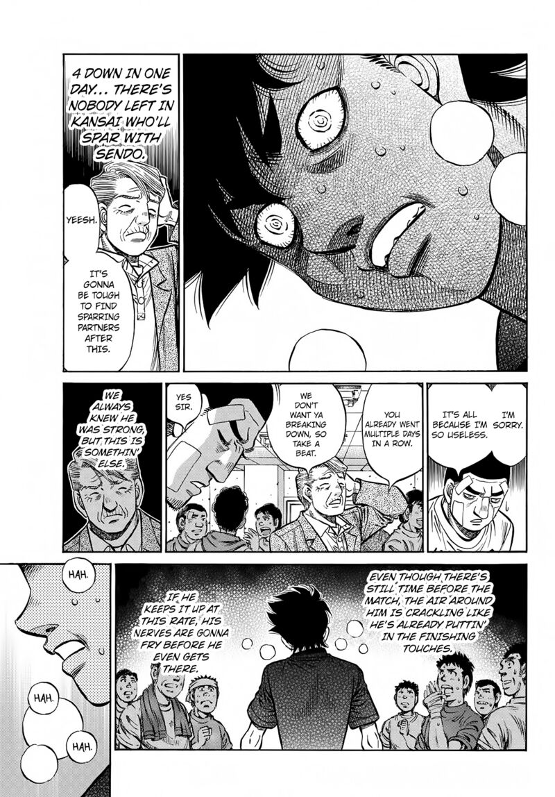 Hajime no Ippo - Chapter 1423 Page 7