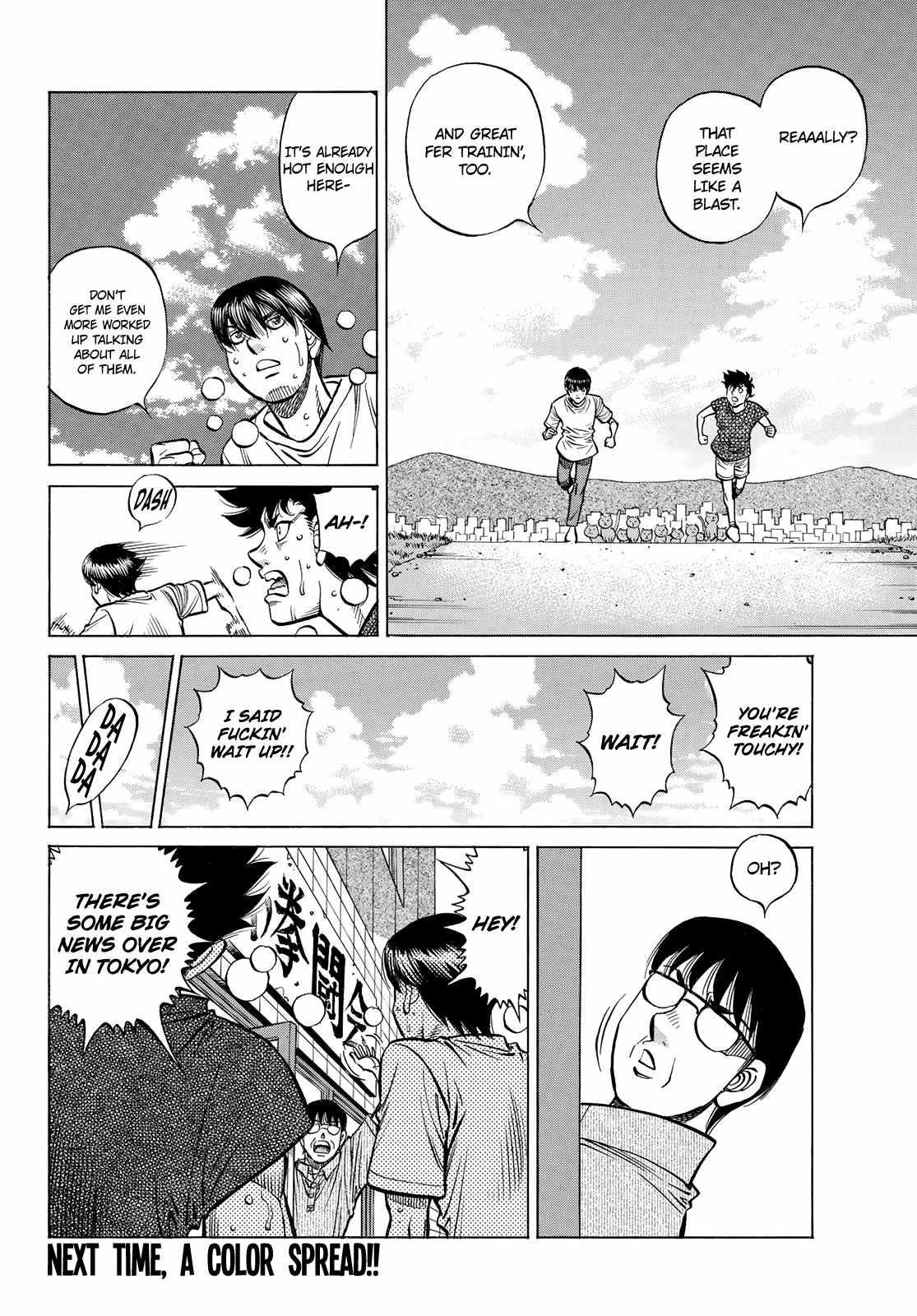 Hajime no Ippo - Chapter 1443 Page 11