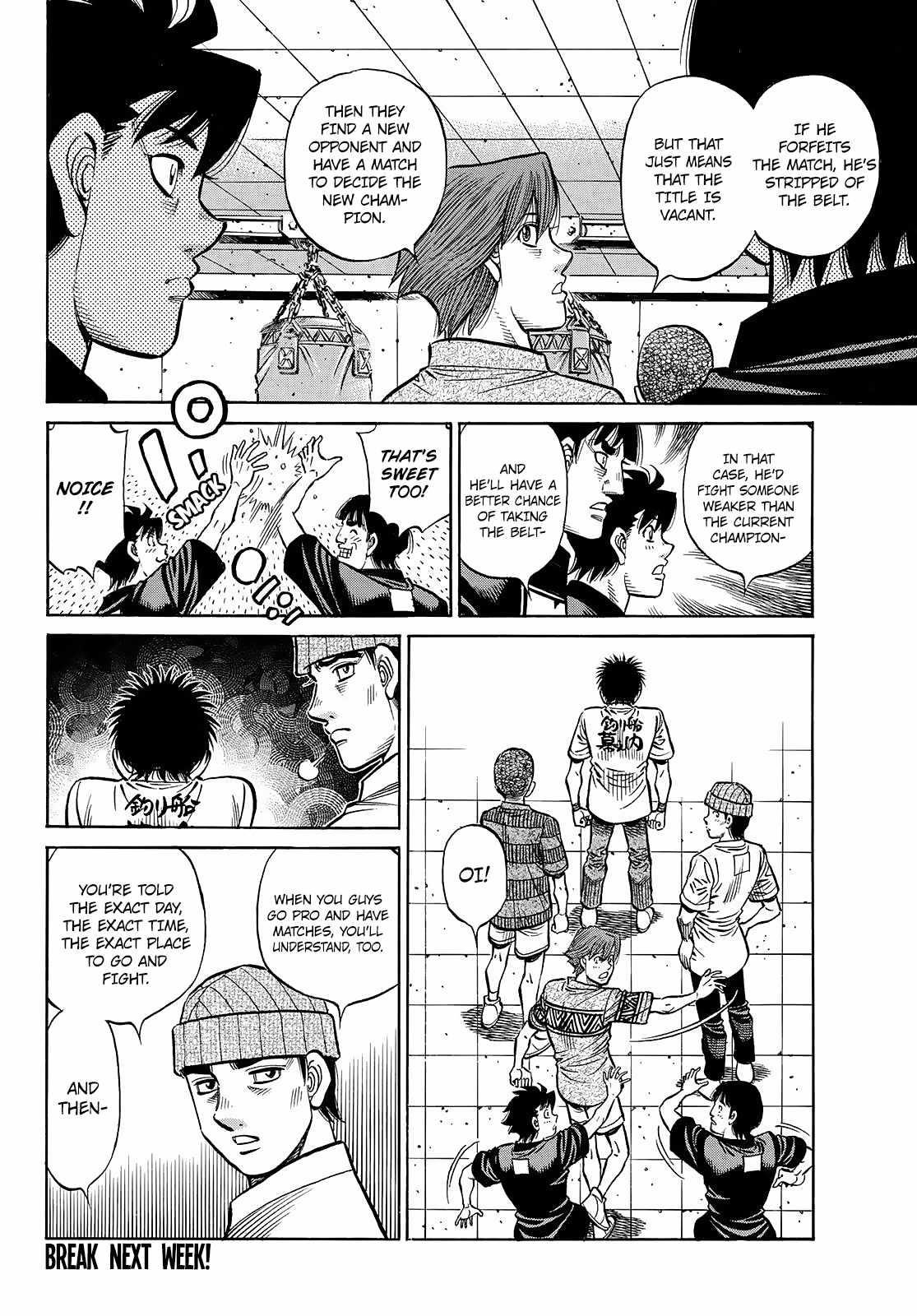 Hajime no Ippo - Chapter 1444 Page 10