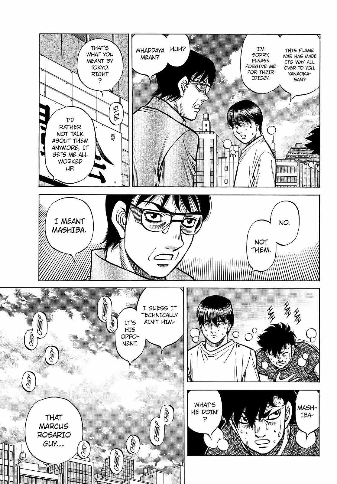 Hajime no Ippo - Chapter 1444 Page 5