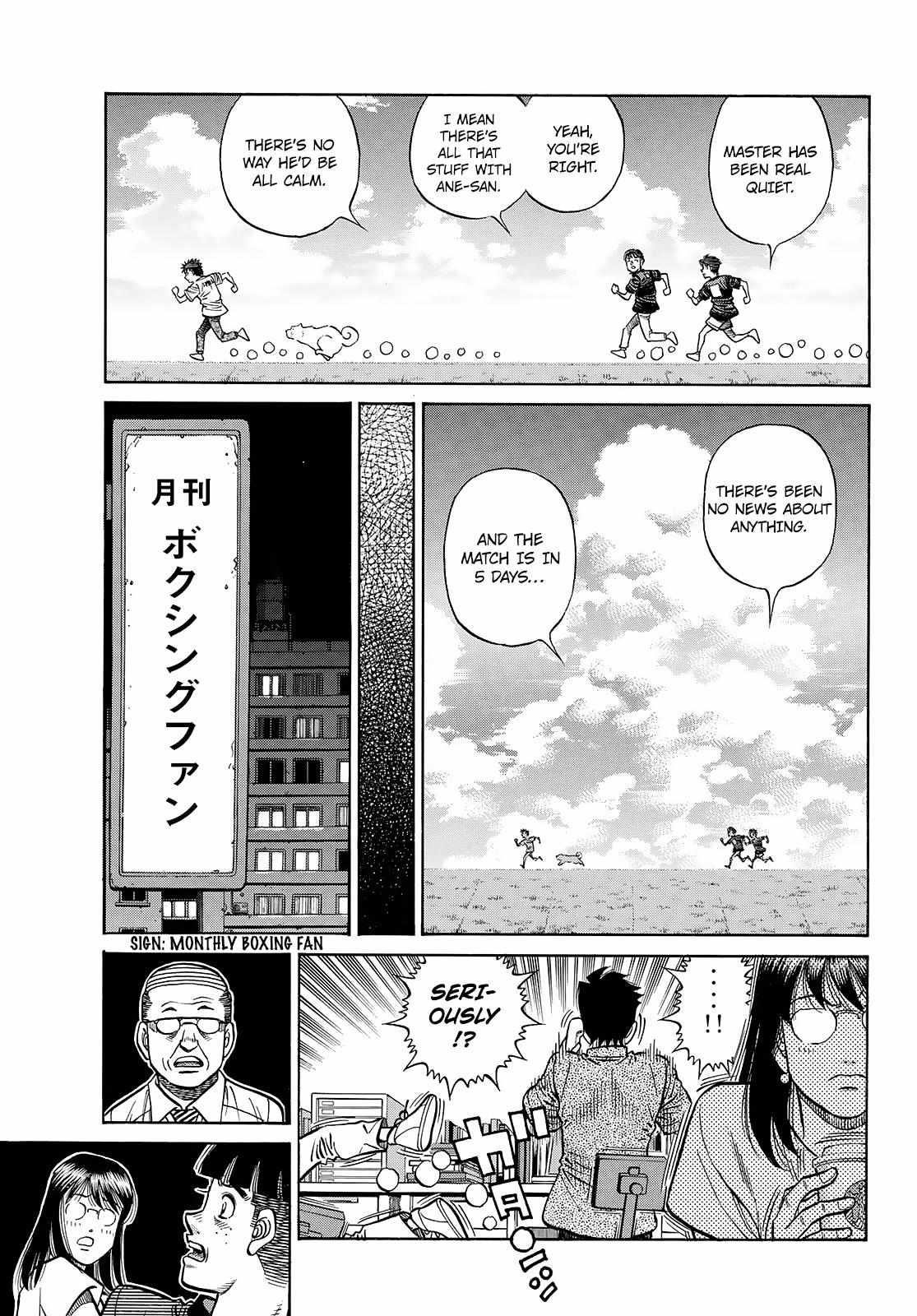 Hajime no Ippo - Chapter 1445 Page 19