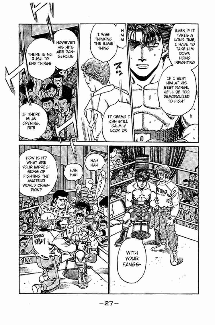 Hajime no Ippo - Chapter 161 Page 4