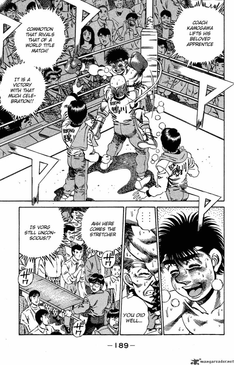 Hajime no Ippo - Chapter 169 Page 10