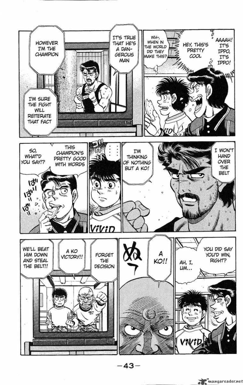 Hajime no Ippo - Chapter 181 Page 3