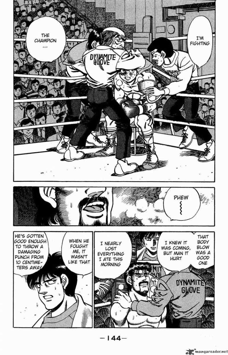 Hajime no Ippo - Chapter 186 Page 4