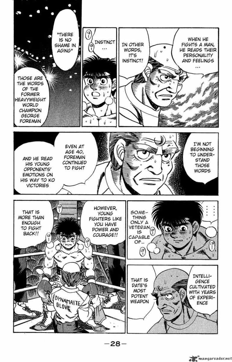 Hajime no Ippo - Chapter 189 Page 4