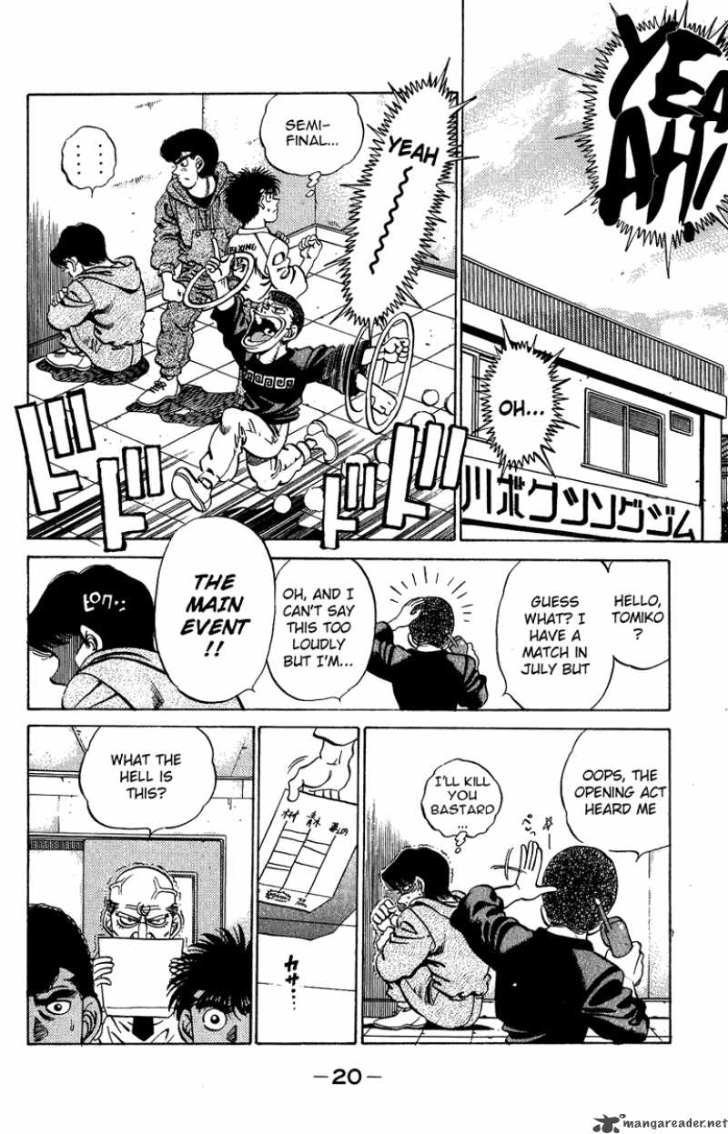 Hajime no Ippo - Chapter 206 Page 20