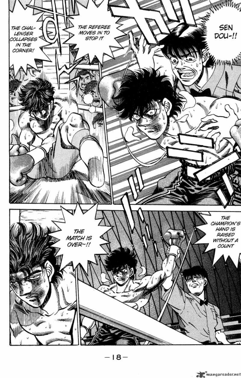 Hajime no Ippo - Chapter 242 Page 19