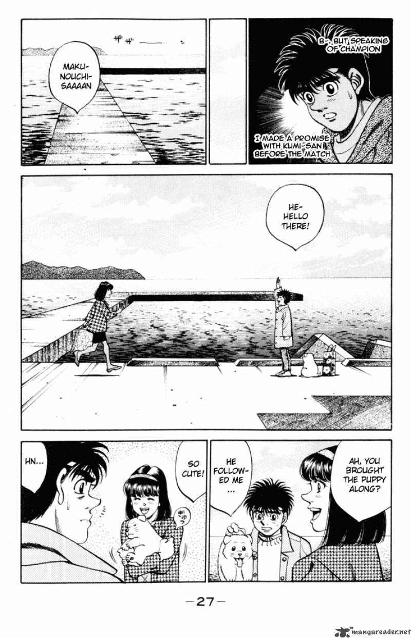 Hajime no Ippo - Chapter 270 Page 5