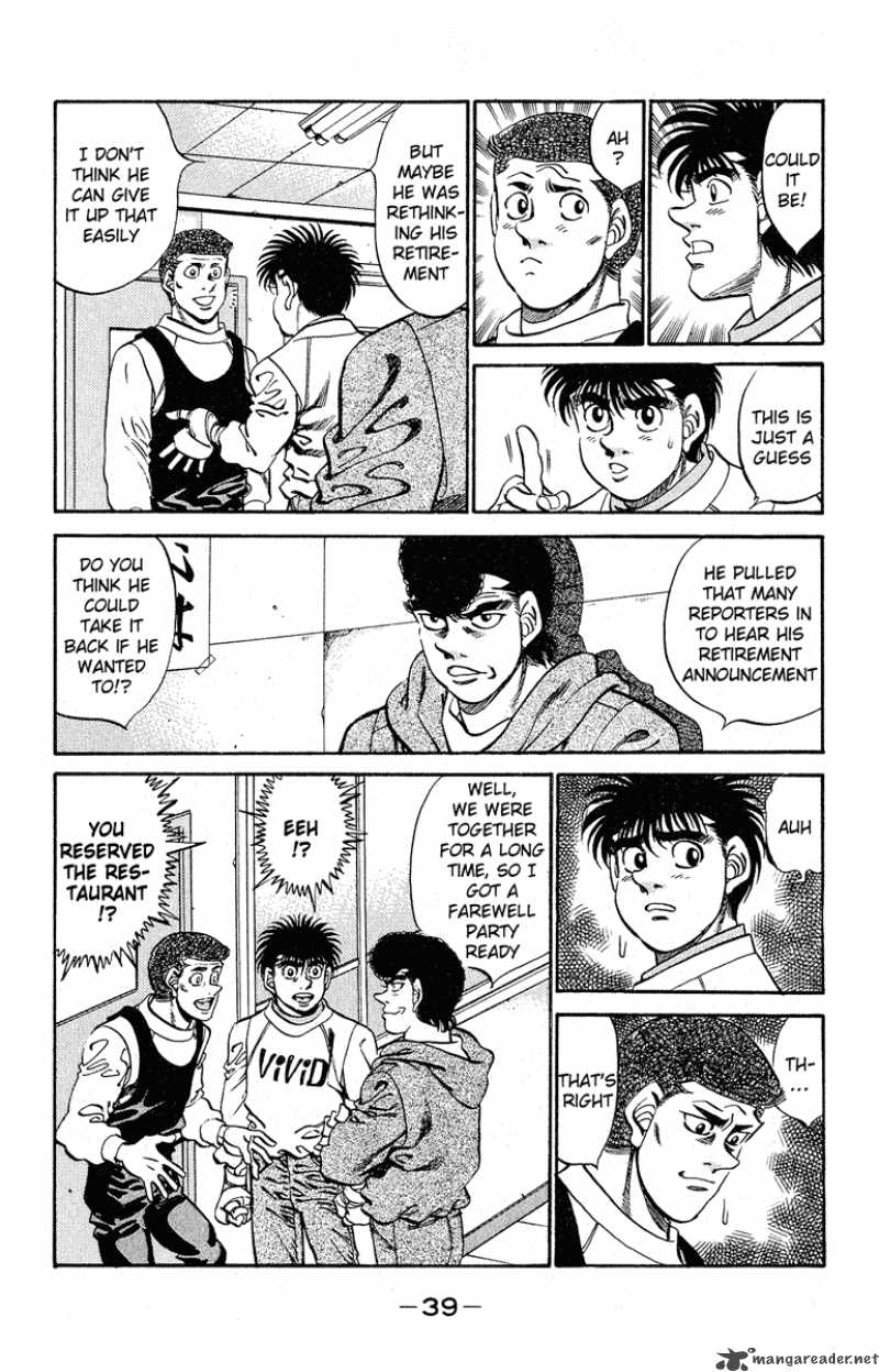 Hajime no Ippo - Chapter 289 Page 15