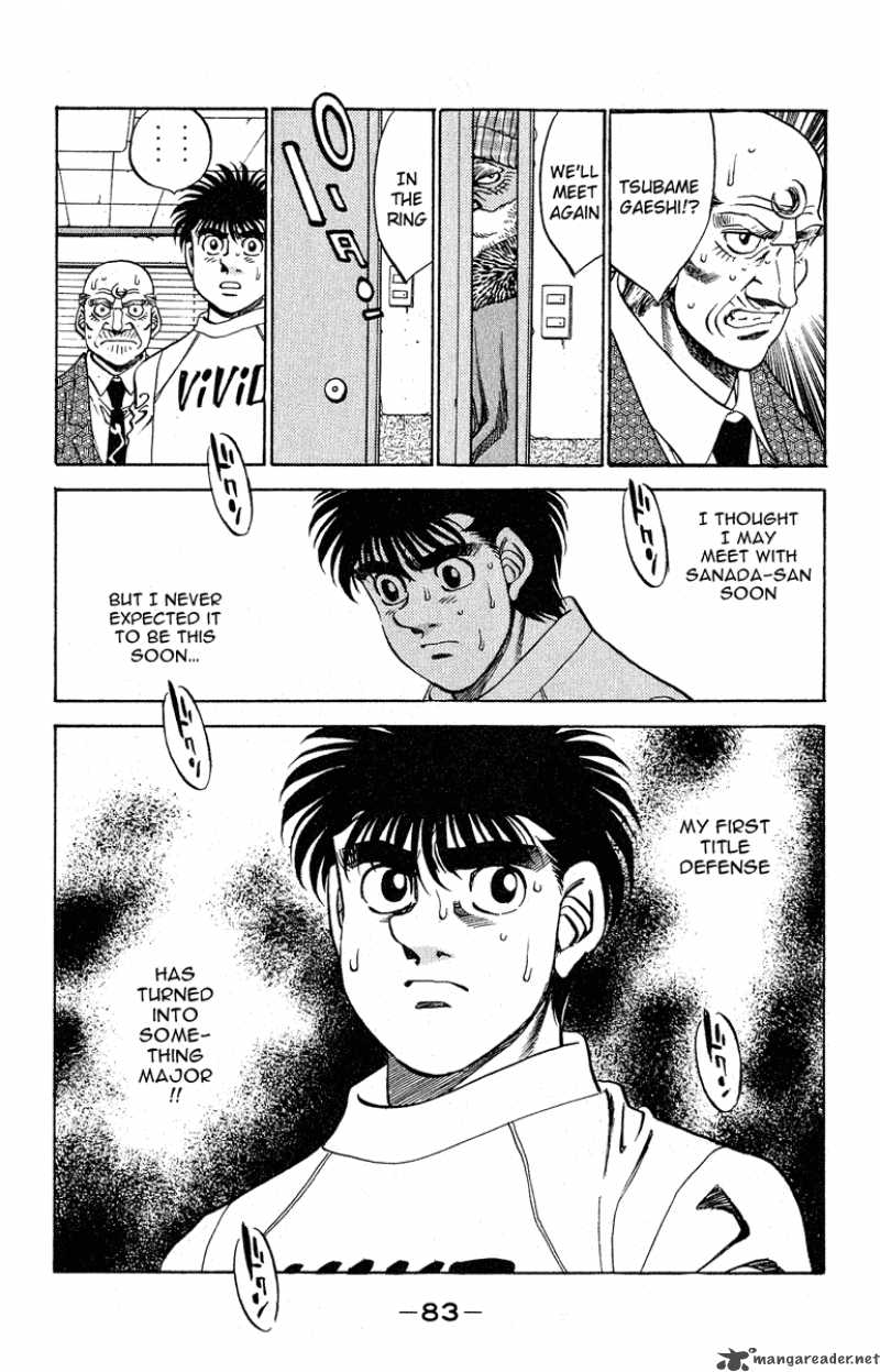 Hajime no Ippo - Chapter 291 Page 19