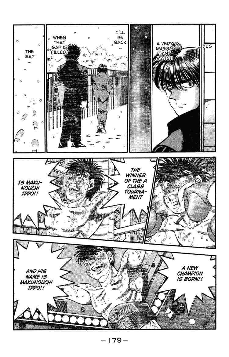 Hajime no Ippo - Chapter 315 Page 15