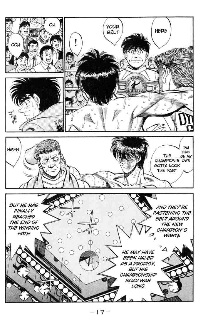 Hajime no Ippo - Chapter 325 Page 15