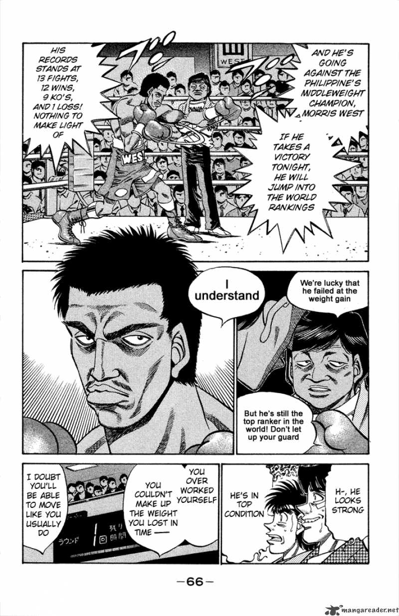 Hajime no Ippo - Chapter 365 Page 4