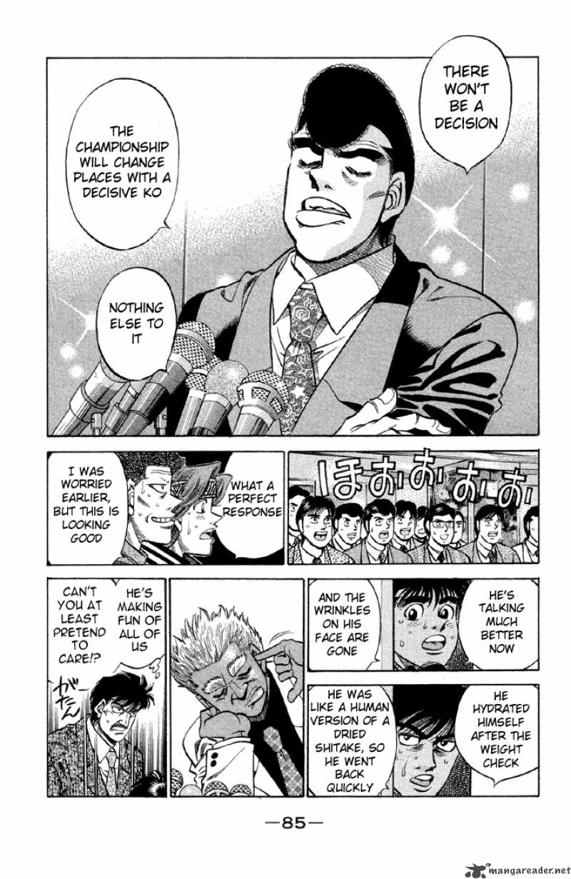 Hajime no Ippo - Chapter 375 Page 3