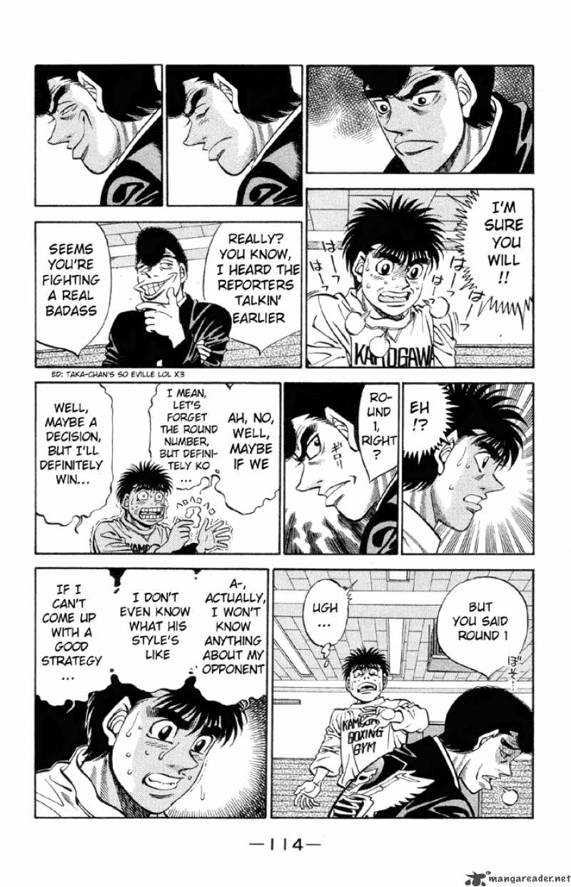 Hajime no Ippo - Chapter 376 Page 12