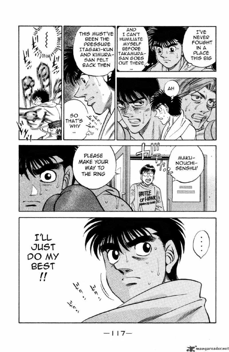 Hajime no Ippo - Chapter 376 Page 15