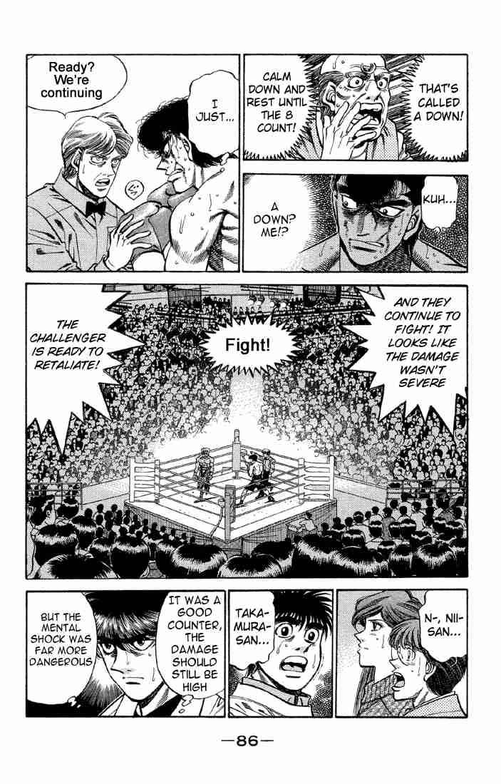 Hajime no Ippo - Chapter 384 Page 4