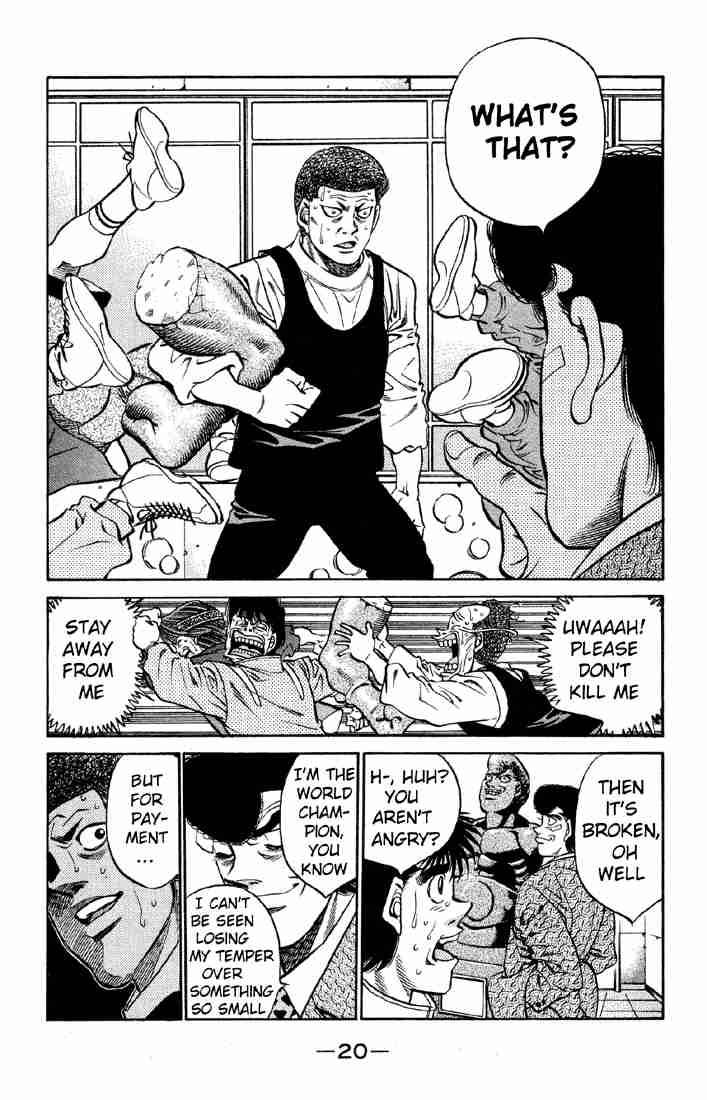 Hajime no Ippo - Chapter 398 Page 21