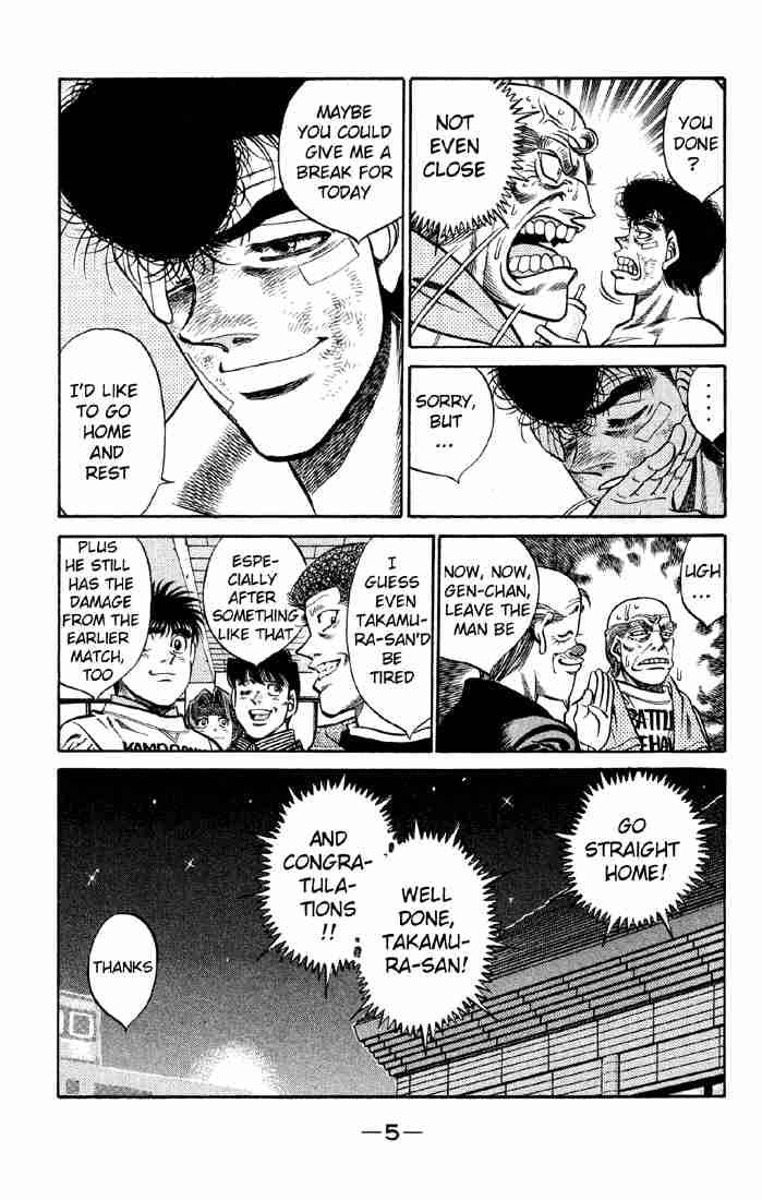 Hajime no Ippo - Chapter 398 Page 6