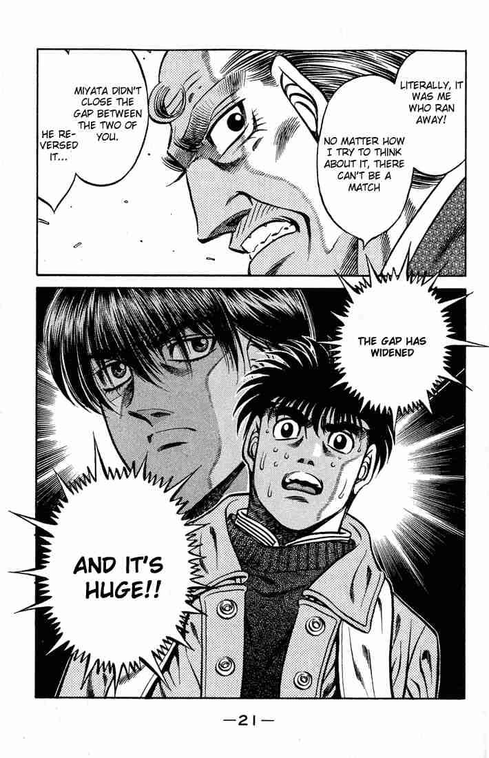 Hajime no Ippo - Chapter 416 Page 22