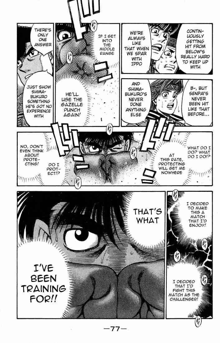 Hajime no Ippo - Chapter 428 Page 15