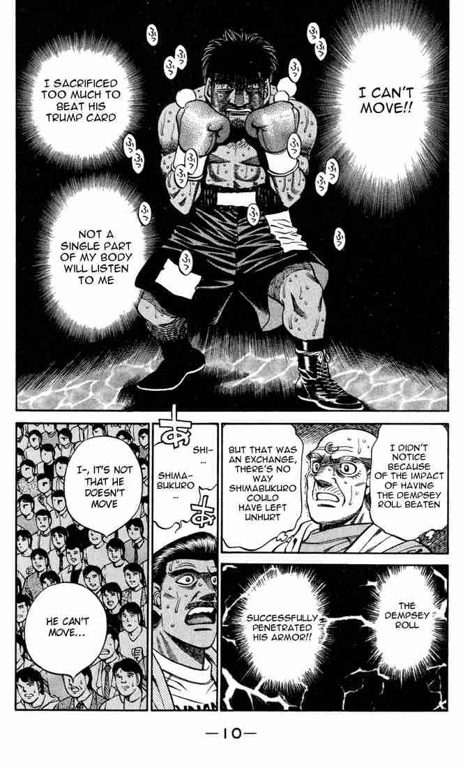 Hajime no Ippo - Chapter 434 Page 10