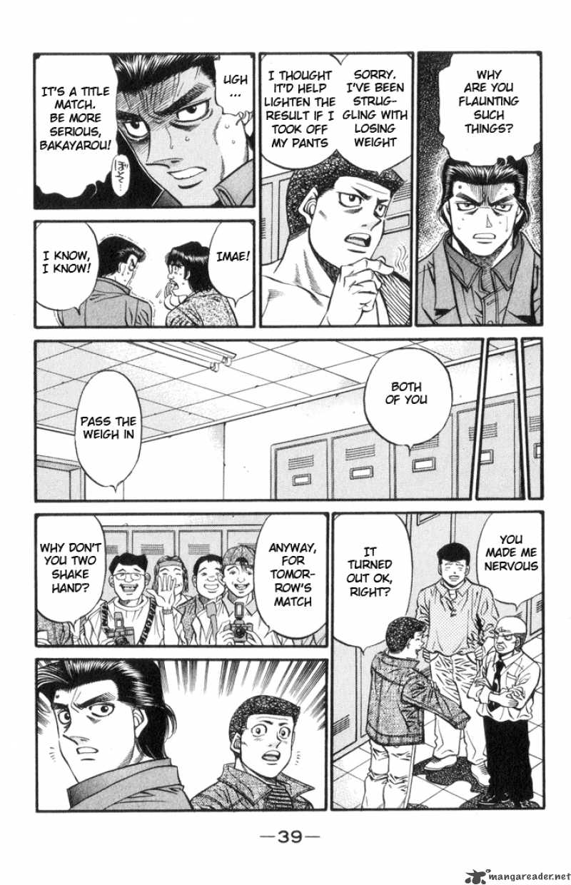 Hajime no Ippo - Chapter 444 Page 17