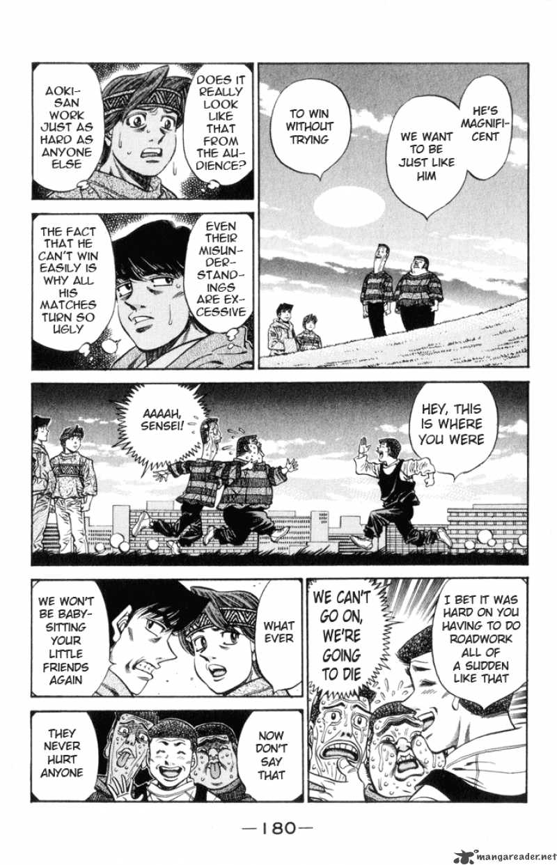 Hajime no Ippo - Chapter 462 Page 6