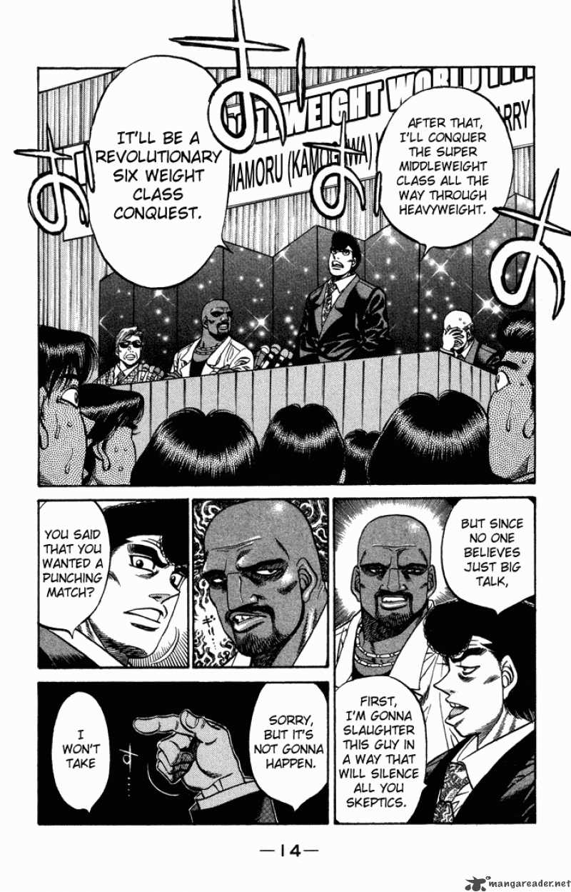 Hajime no Ippo - Chapter 463 Page 12