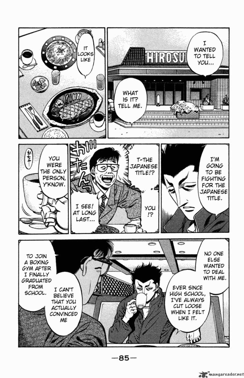 Hajime no Ippo - Chapter 467 Page 7