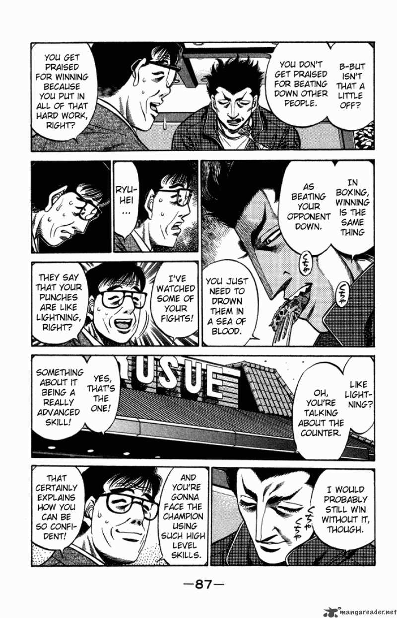 Hajime no Ippo - Chapter 467 Page 9